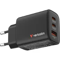 Verbatim Essentials GaN Charger 65W EU plug Black