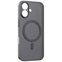 Momax iPhone 17 CaseForm Lite MagSafe-deksel - gjennomsiktig svart