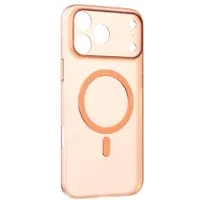 Momax iPhone 17 Pro Max CaseForm Lite MagSafe-deksel - gjennomsiktig oransje