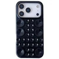 Mtp Products iPhone 17 Pro Silikon-deksel med sugekopp - svart