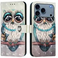 Mtp Products iPhone 17 Pro Max Wonder Series Lommebok-deksel - Ugle