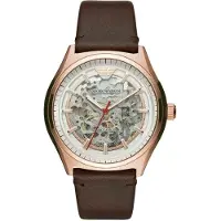 Giorgio Armani Emporio AR60005 Automatisk sølvfarget urskive herreklokke