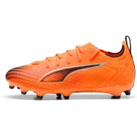 Puma ULTRA 6 PRO FG/AG Football Boots Youth, Shoes, Heat Fire/Black/Glowing Red, 36