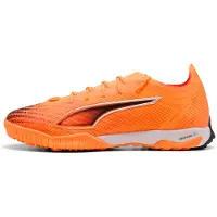 Puma ULTRA 6 PRO CAGE TT Football Boots Unisex, Shoes, Heat Fire/Black/Glowing Red, 44