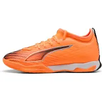Puma ULTRA 6 MATCH Mid Futsal Boots Youth, Shoes, Heat Fire/Black/Glowing Red, 34