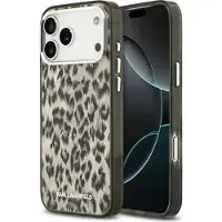 Karl Lagerfeld iPhone 17 Pro Max IML Leopard-deksel - MagSafe-kompatibel - Brun