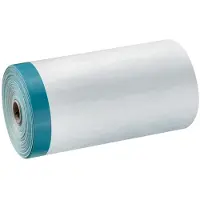 Usorteret Color Expert maskeringsfilm med tape 1,4x20m lyseblå (580184001)