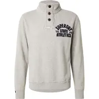 Superdry Vintage Athletic Half Button Collegegenser