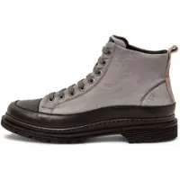 Art unisex. 1189511GB003_039 Ankle boots 1895 Birmingham grey (43), Flat, Laces, Casual, Nylon