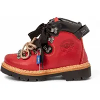 Art unisex. 100301108603_008 Leather Ankle Boots 0030 Air Alpine red (36), Flat, Laces, Casual