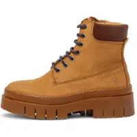 Art for woman. 1196711ZM003_024 Leather Ankle Boots 1967 Amberes brown (36), Flat, 1 to 3 cm, Zip, Casual