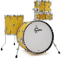 Gretsch drums Gretsch Catalina Club 20 Shell Pack Yellow Satin Flame