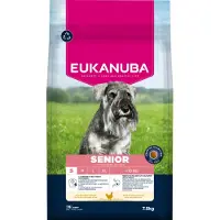 Eukanuba Premium Nutrition Senior Small Breed Kylling - Sparepakke: 2 x 7,5 kg