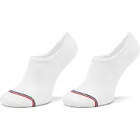 Tommy Hilfiger Sokker - 2-pack - Footie - Hvit - - 43/46 - Sokker
