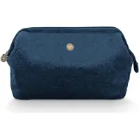 Pip studio Extra Large Velvet Quiltey Days Blue 30x20,7x13,8cm