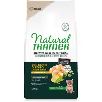 NATURAL TRAINER Selected Quality Nutrition Kitten kylling - Sparepakke: 2 x 1,25 kg