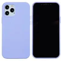 Mtp Products iPhone 12 Pro Max Liquid Silicone Deksel - Lilla
