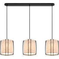 Nordlux Pendellampe Cardine, 3 lyskilder, papir, metall