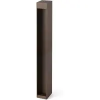 Faro LED-sokkellampe Cerler, brun, 60 cm, metall, IP65, CCT