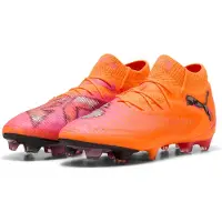 Puma FUTURE 8 ULTIMATE FG Football Boots Unisex, Shoes, Heat Fire/Black/Ravish, 47