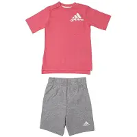 Adidas Rosa Grå I Bos Sum Sett (68 / 6 mnd)
