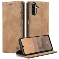 CASEME Samsung Galaxy A17/A18 013 Series Lommebok-deksel - Brun