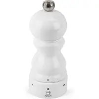 Peugeot Paris pepper grinder U'Select Wood white lacquered 12 cm