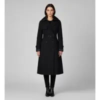 Save the Duck for woman. D42328W-GRIN21 COAT GABRIELLE (S), Black, Casual, Polyester, Long sleeve