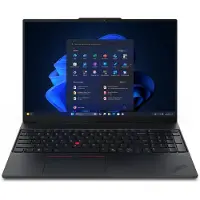 Lenovo ThinkPad E16 Gen 3 21SR - AI PC - 180-graders hengseldesign - Intel Core Ultra 5 - 225U / inntil 4.8 GHz - Win 11 Pro - Intel Graphics - 16 ...