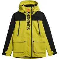 Superdry for man. M5012240A Colour Windbreaker Jacket yellow (S), Casual, Polyester