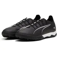 Puma ULTRA 5 MATCH TT Football Boots Unisex, Shoes, Black/White, 44.5