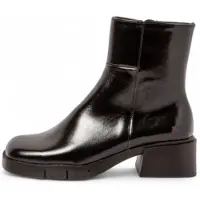 Art for woman. 112841201003_001 Leather Ankle Boots 1284 Warsaw black (37), 3 to 5 cm, Zip, Casual