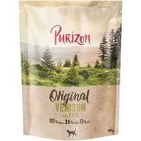 Purizon Original hjort med fisk - kornfri - 2 kg NY