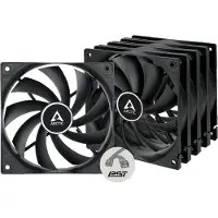 Arctic Cooling P12 Pwm Pst Rgb 120 Mm Vifte 3 Enheter