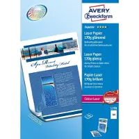 Avery Fotopapir Zweckform Superior Colour Laser Paper 170 g/m² hvid A4 - (150 ark)
