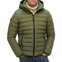 Superdry for man. M5012290A Fuji jacket green (M), Casual, Recycled Polister, Sustainable