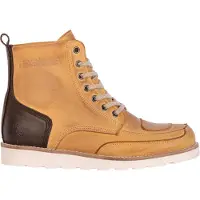 Helstons Waxed Aniline Leather Motorsykkelsko