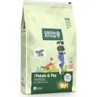 Green Petfood VeggieDog Grainfree poteter & erter - Sparepakke: 2 x 10 kg