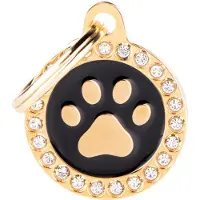 My Family Glamorøs Rund Id-brikke Med Pote