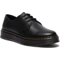 Dr. Martens for man. 41553001 Brookline Lo Black Leather Shoes (46), Flat, Laces, Casual