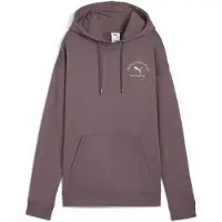 Puma Class Relaxed Hoodie Women, Clothing, Raisin, XL