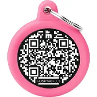 My Family Hushtag Qr Rundt Kjæledyrmerke