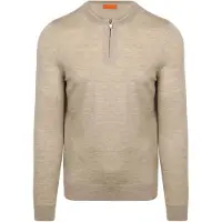 Suitable uitable Crew Zip Merino and Beige tørrele