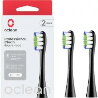 Oclean Tannbørstehoder - Profesjonelle Clean - 2-pack - Svart - - OneSize - Personlig pleie