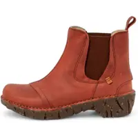 El naturalista for woman. 2N1583HA0005_008 Leather ankle boots N158 Arizona red (41), 1 to 3 cm, None, Casual