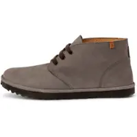 El naturalista unisex. 253741110005_039 Leather ankle boots N5374 Pleasant grey (46), Flat, 1 to 3 cm, Laces, Casual