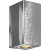 Nordlux Utendørs vegglampe Canto Maxi Kubi 2 17 cm galvanisert