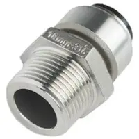 Roth overgang rustfri stål 18 mm x 3/4 nippel