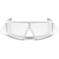 Mtp Products QY-Pro1 Smart sykkelbrille med AI-oversettelse og Bluetooth-tilkobling - hvit / fotokromisk linse