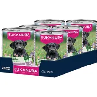 Eukanuba Puppy Rik på lam med poteter - 6 x 400 g